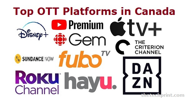Top OTT Platforms in Canada